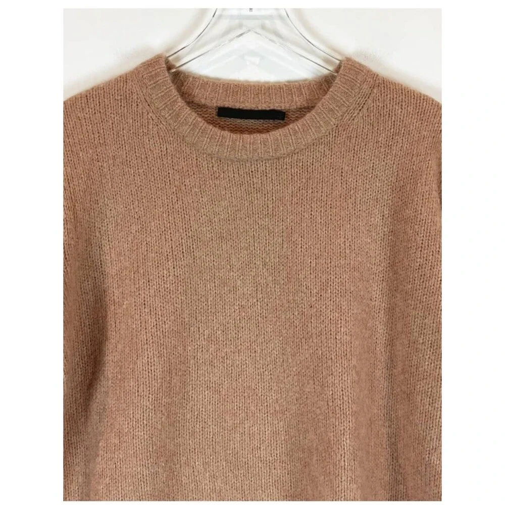 Jenni Kayne Atlas Merino Wool Cashmere Crew Neck Pullover Sweater Size Medium